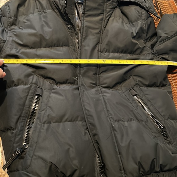NWOT black Marc New York Andrew Marc warm down jacket with removable fur hood - Picture 14 of 16